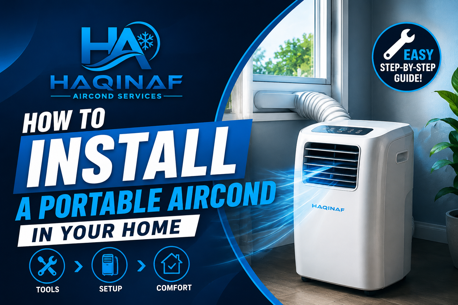 How to Install a Portable Aircond in Your Home
